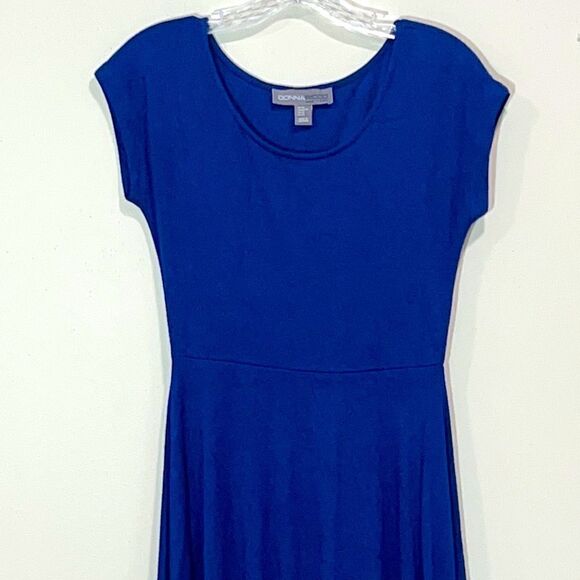 Sexy Blue DONNA RICCO NEW YORK Dress. Size XS. - Picture 2 of 7